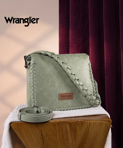 Wrangler Braided Crossbody Bag