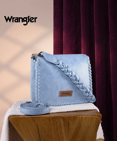 Wrangler Braided Crossbody Bag