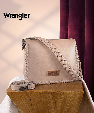 Wrangler Braided Crossbody Bag