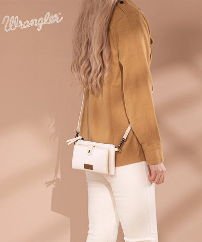 Wrangler Leather Mini Crossbody Bag