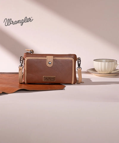 Wrangler Leather Mini Crossbody Bag