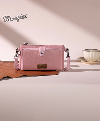 Wrangler Leather Mini Crossbody Bag