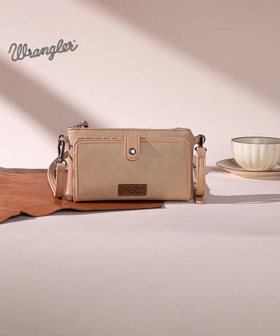 Wrangler Leather Mini Crossbody Bag