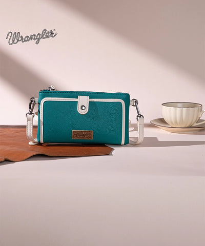 Wrangler Leather Mini Crossbody Bag