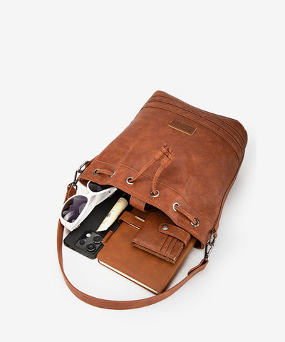 Wrangler Concealed Carry Bucket Crossbody Bag