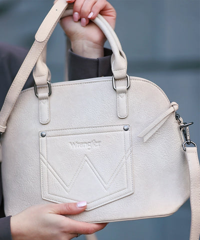 Wrangler Dome Satchel Crossbody Bag