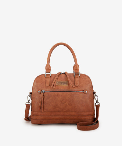 Wrangler Dome Satchel Crossbody Bag