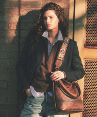 Wrangler Vegan Leather Crossbody Hobo Bag