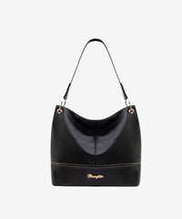 Wrangler Vegan Leather Crossbody Hobo Bag