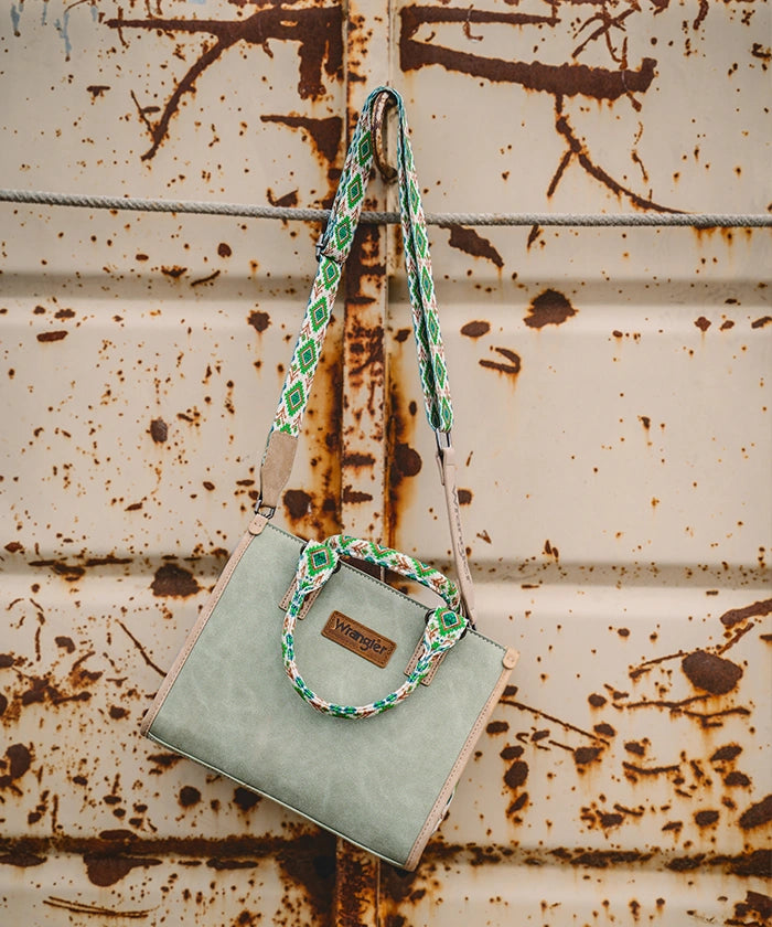 Wrangler Aztec Print Tote Bag