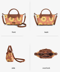 Wrangler Sunflower Print Mini Crossbody Bag