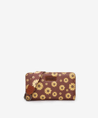 Wrangler Sunflower Print Wristlet
