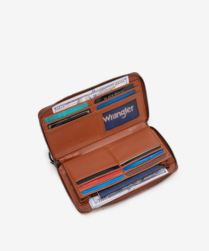 Wrangler Sunflower Print Wristlet
