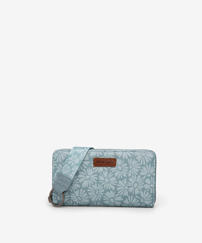 Wrangler Sunflower Print Wristlet