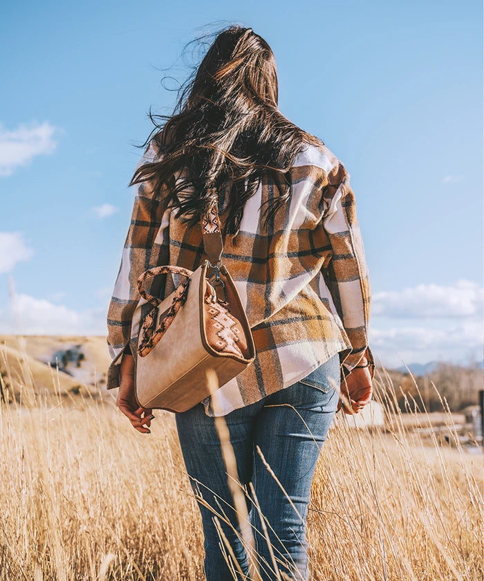 Wrangler Aztec Print Tote Bag