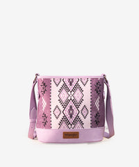 Wrangler Aztec Print Canvas Bucket Bag