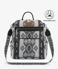 VIP DEAL | Wrangler Aztec Print Canvas Backpack