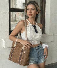 Wrangler Whipstitch Tote Bag