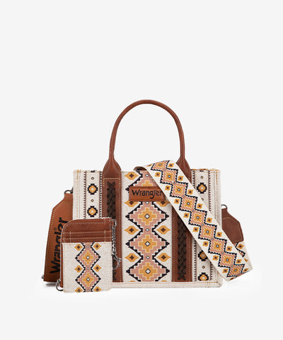 Wrangler Southwestern Crossbody Tote Bag