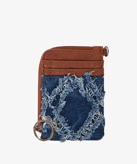 Wrangler Southwestern Art Print Mini Zip Card Case