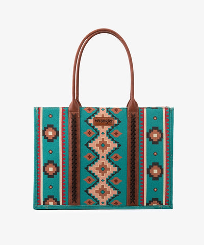 Wrangler Southwestern Crossbody Tote Bag