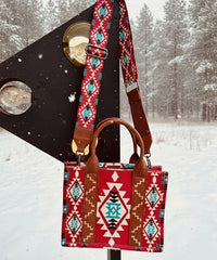 Wrangler Southwestern Crossbody Tote Bag