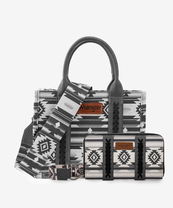 Wrangler Southwestern Crossbody Tote Bag