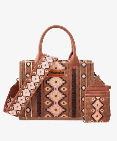 Wrangler Southwestern Crossbody Tote Bag