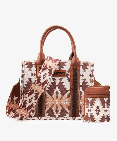 Wrangler Southwestern Crossbody Tote Bag