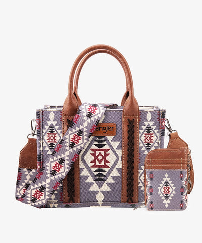 Wrangler Southwestern Crossbody Tote Bag