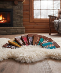 Wrangler All-over Aztec Print Mini Zip Card Case