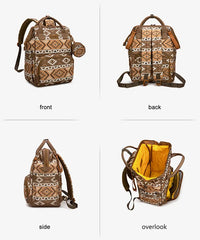 Wrangler Western Aztec Diaper Bag Backpack