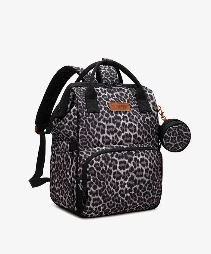 Wrangler Western Aztec Diaper Bag Backpack in LP-BK