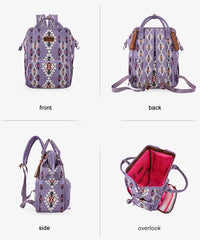 Wrangler Aztec Southwestern Print Diaper Bag