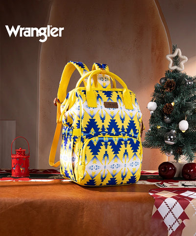 Wrangler Aztec Southwestern Print Diaper Bag