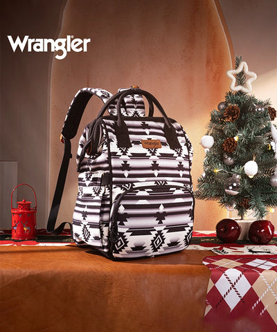 Wrangler Aztec Southwestern Print Diaper Bag