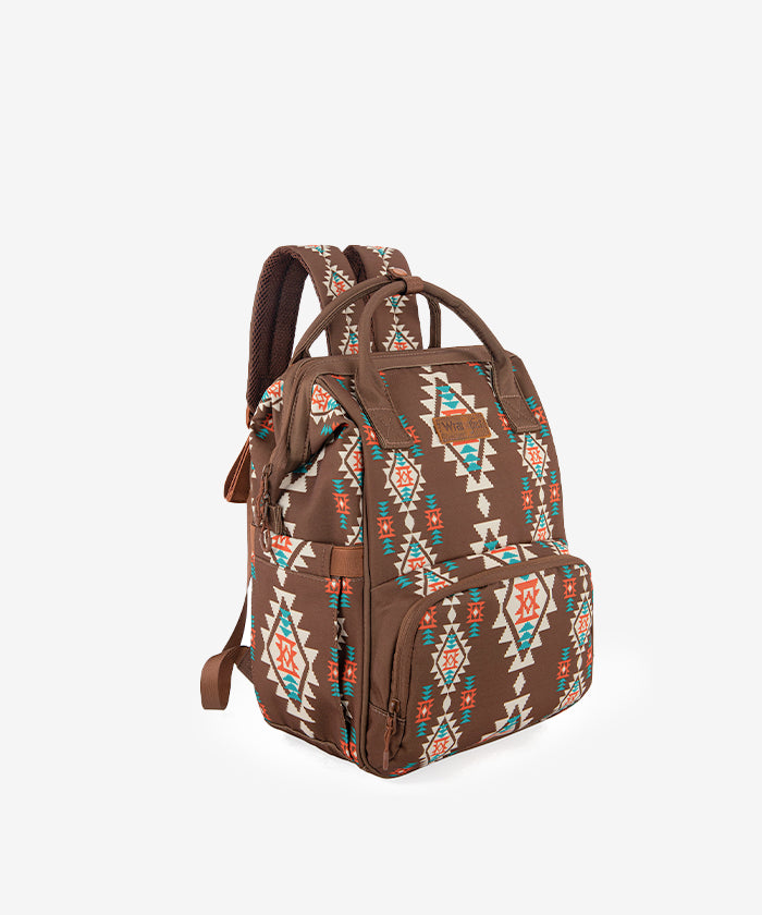 Wrangler Aztec Southwestern Print Diaper Bag - Montana West World