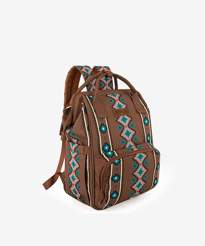 Wrangler Aztec Southwestern Print Diaper Bag