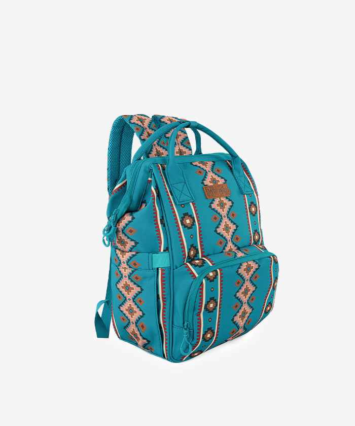 Wrangler Aztec Southwestern Print Diaper Bag - Montana West World