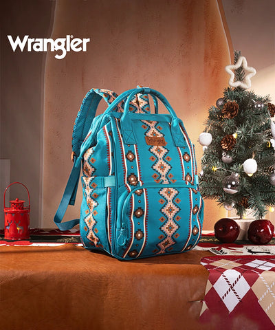 Wrangler Aztec Southwestern Print Diaper Bag