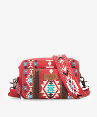 Wrangler_Aztec_Printed_Crossbody_Purse_Red