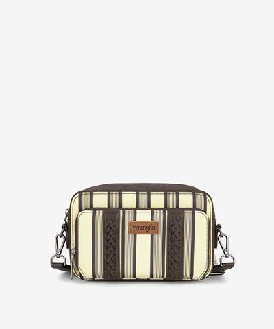 Wrangler Striped Crossbody Purse