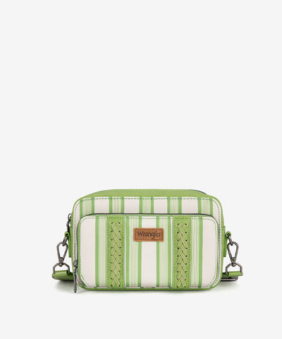 Wrangler Striped Crossbody Purse