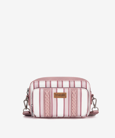 Wrangler Striped Crossbody Purse