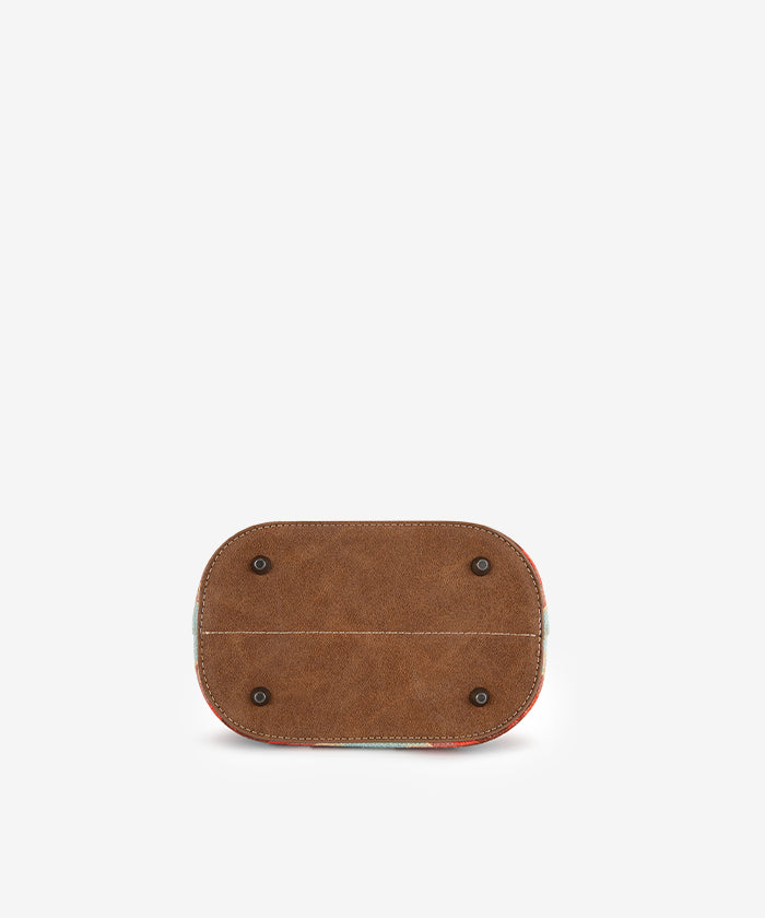 Wrangler Dual Sided Print Canvas Shoulder Bag