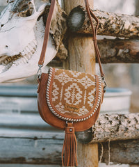 Wrangler Aztec Print Mini Crossbody Purse
