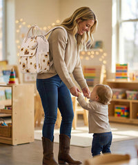 Wrangler Leopard Print Diaper Bag in BG