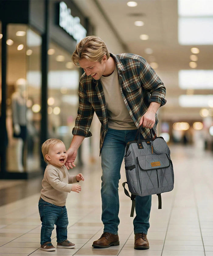 Western Mommy Backpack in GY