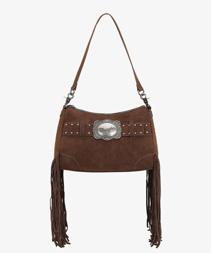 VIP DEAL | Wrangler Fringe Buckle Crossbody Hobo Bag