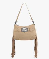 VIP DEAL | Wrangler Fringe Buckle Crossbody Hobo Bag